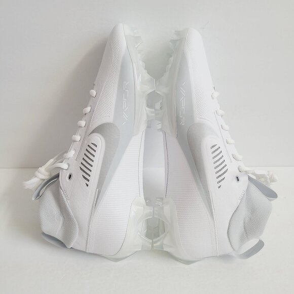 NEW Nike Vapor Edge Pro 360 2 Football Cleats DA5456-100 Size 8 White Gray main image 4